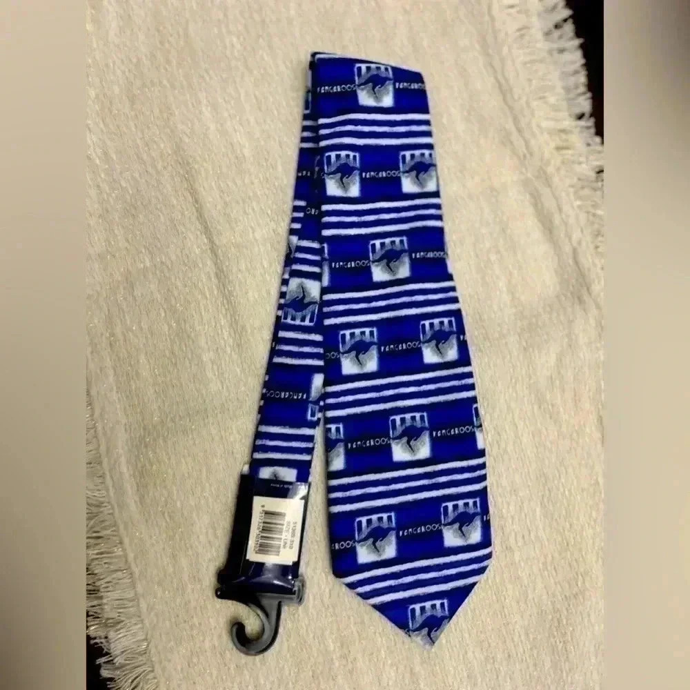 3/$10 Bundle Davenport AFL Kangaroos Neck Tie Father’s Day Australian Sports